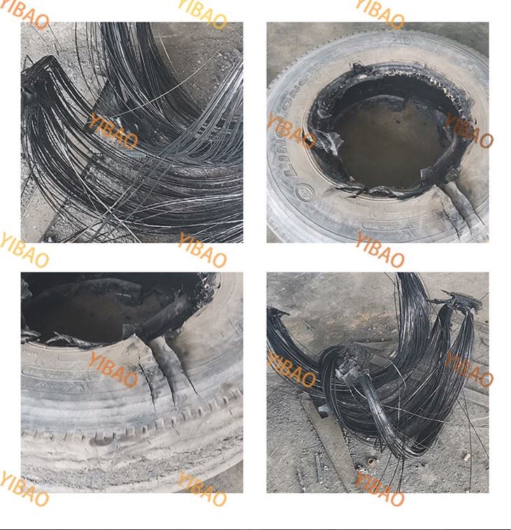 Shear Tire Debeader Machine