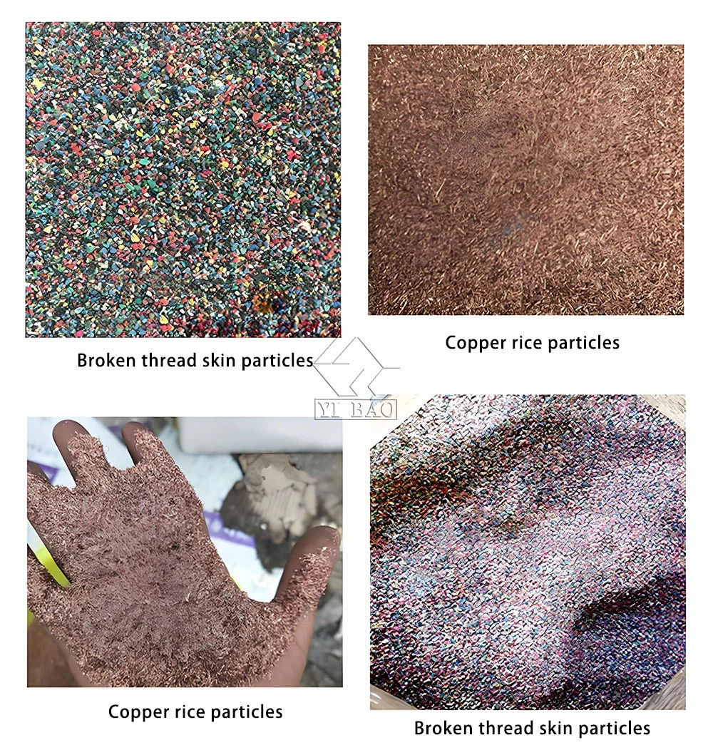 Wire Granulator Machine ffinished product Wire Granulator Machine ffinished product